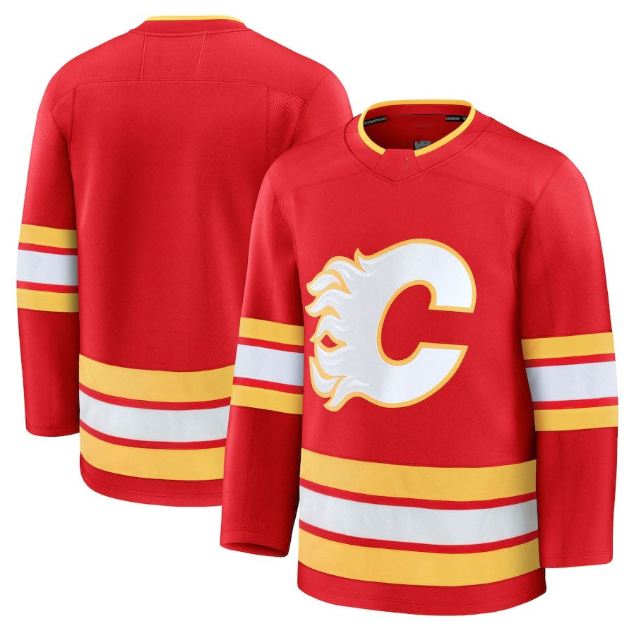 Custom Red CGY Hockey Shirt Top