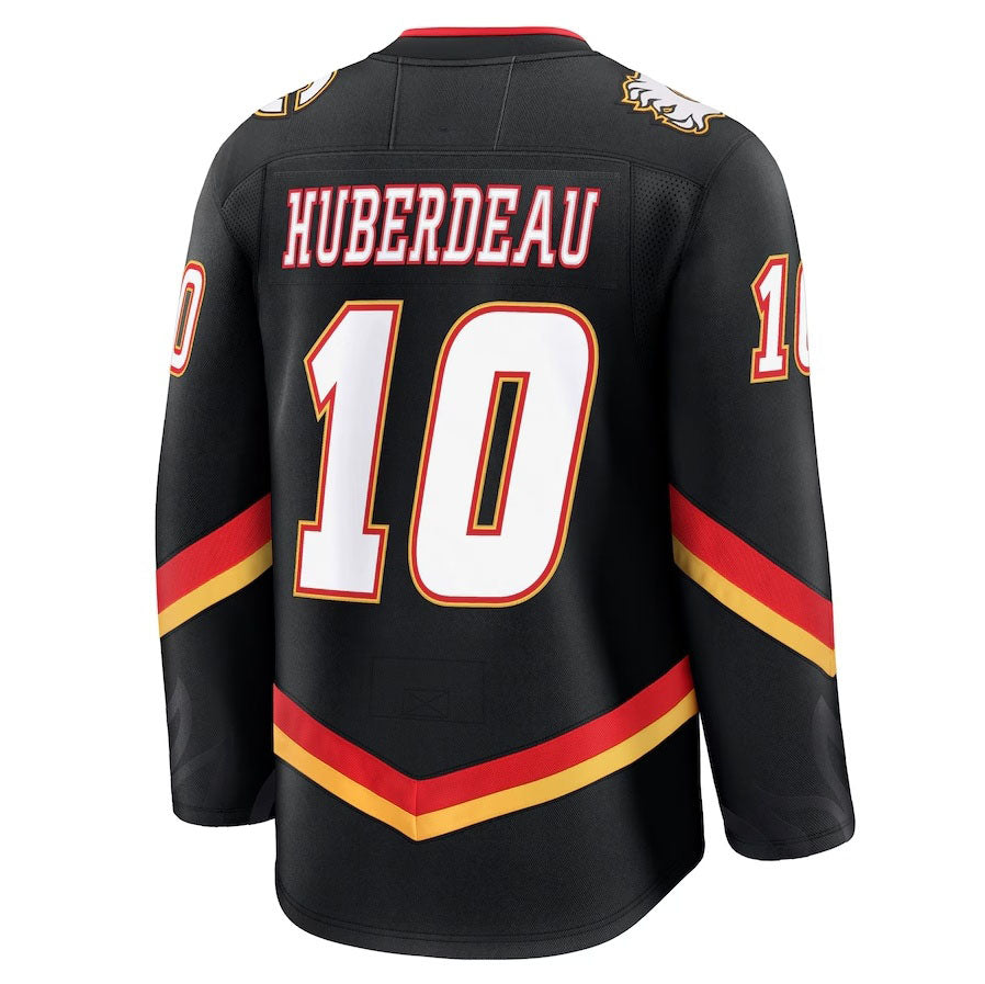 Custom #10 Black CGY Hockey Shirt Top