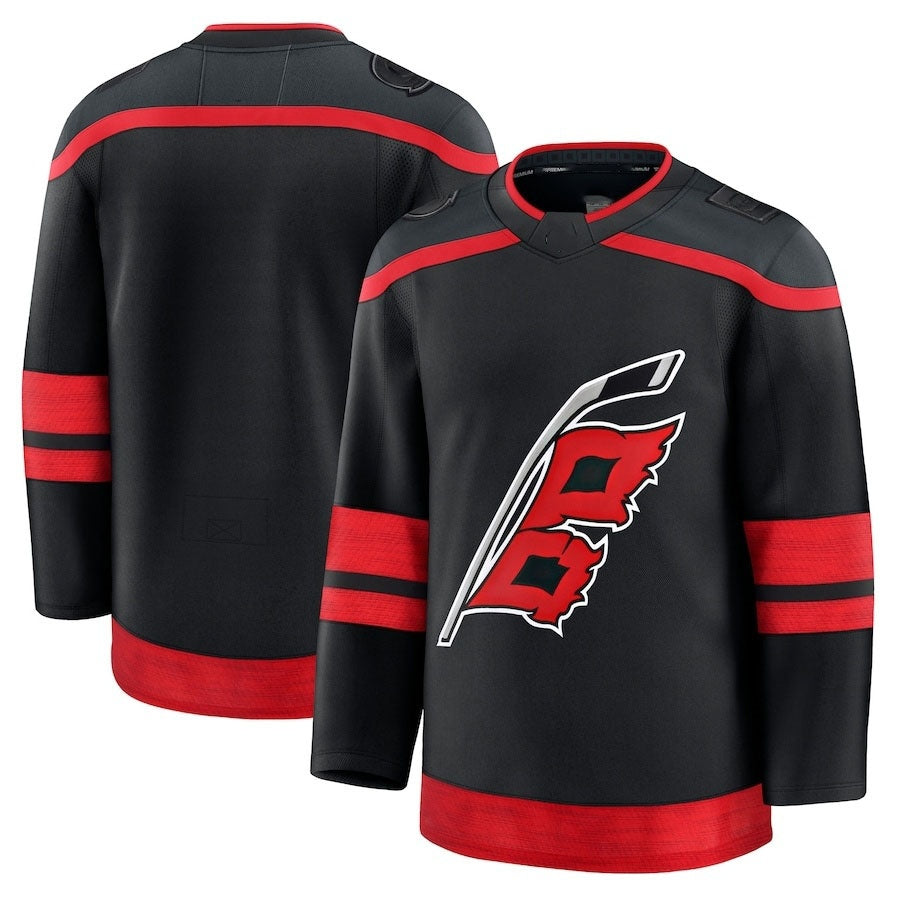 Custom Black CAR Hockey Shirt Top