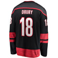 Custom #18 Black CAR Hockey Shirt Top