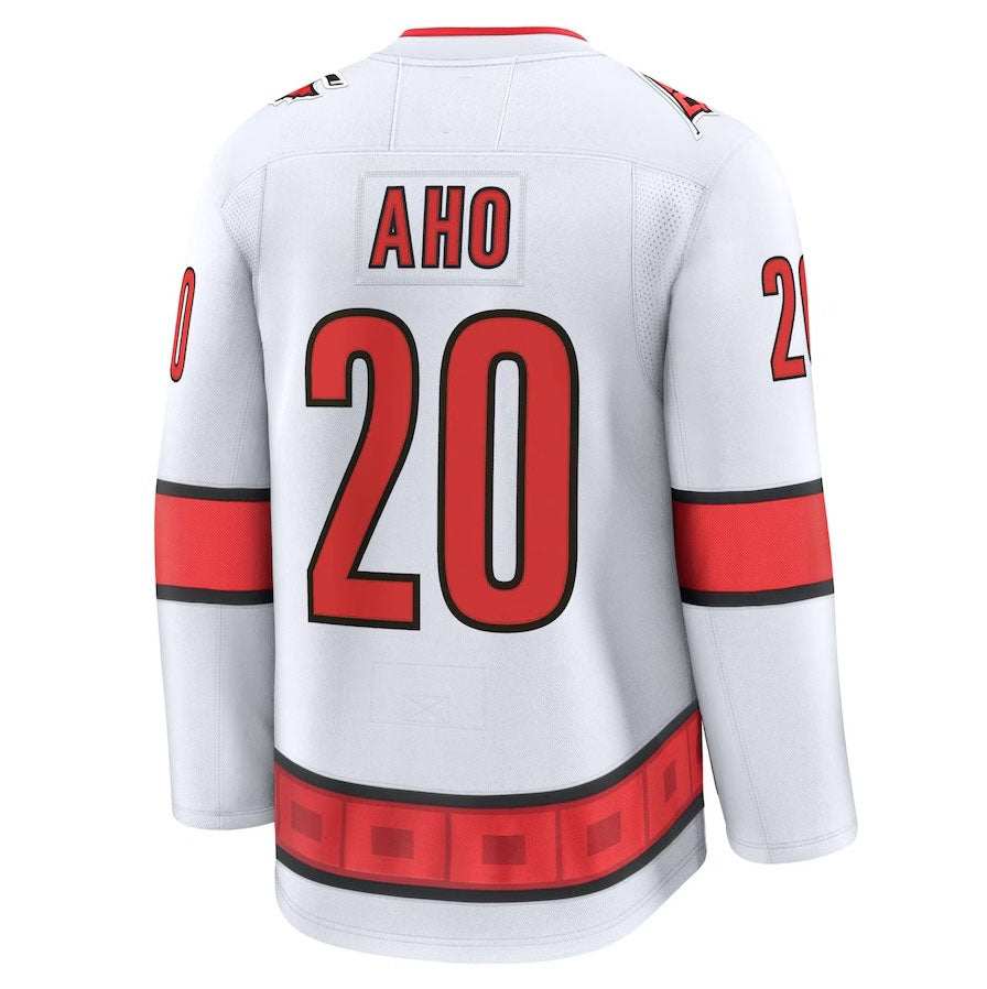Custom #20 White CAR Hockey Shirt Top