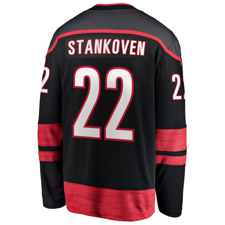Custom #22 Black CAR Hockey Shirt Top