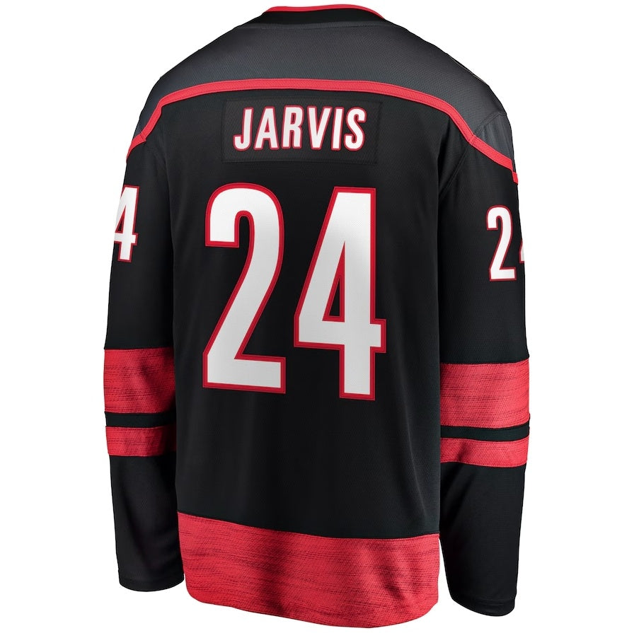 Custom #24 Black CAR Hockey Shirt Top