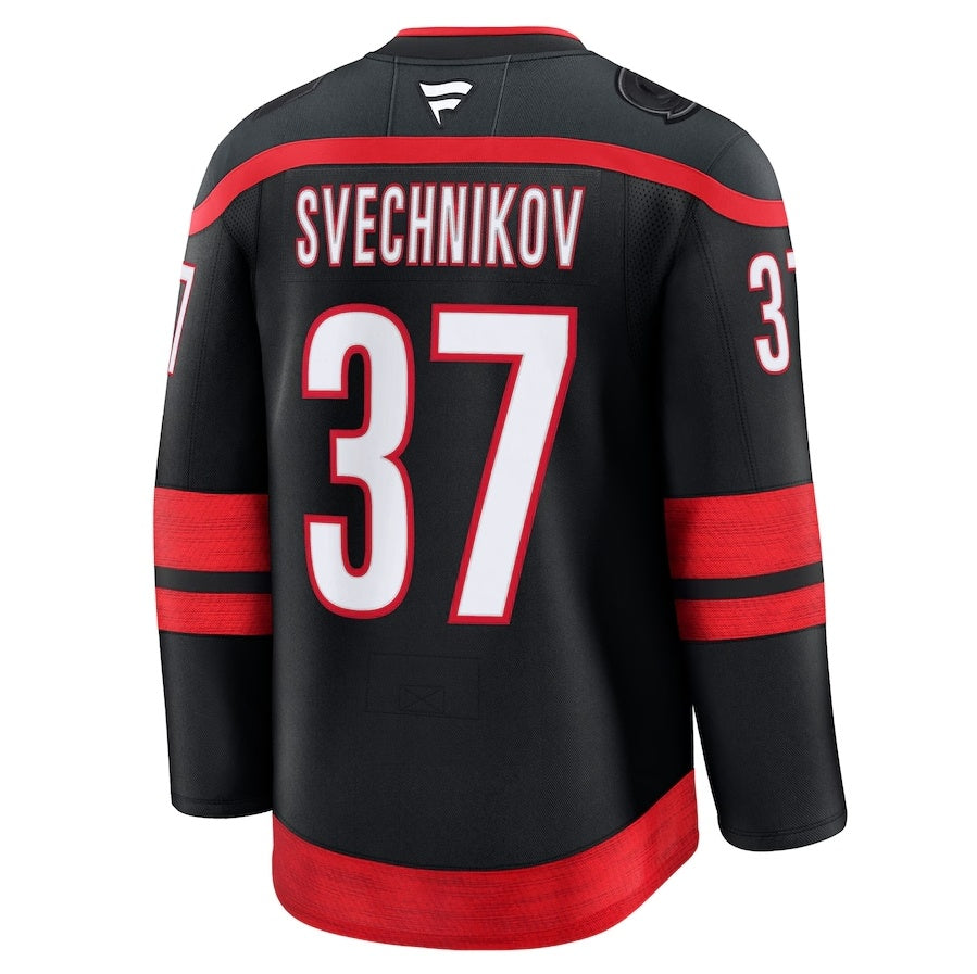 Custom #37 Black CAR Hockey Shirt Top