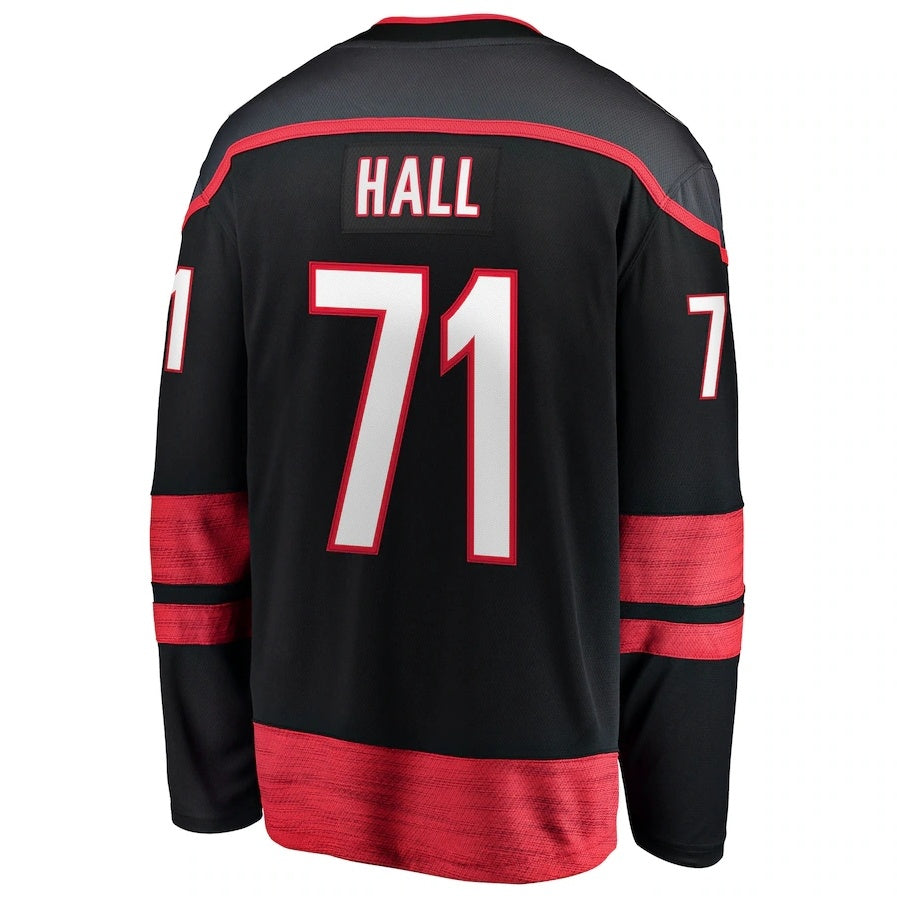 Custom #71 Black CAR Hockey Shirt Top