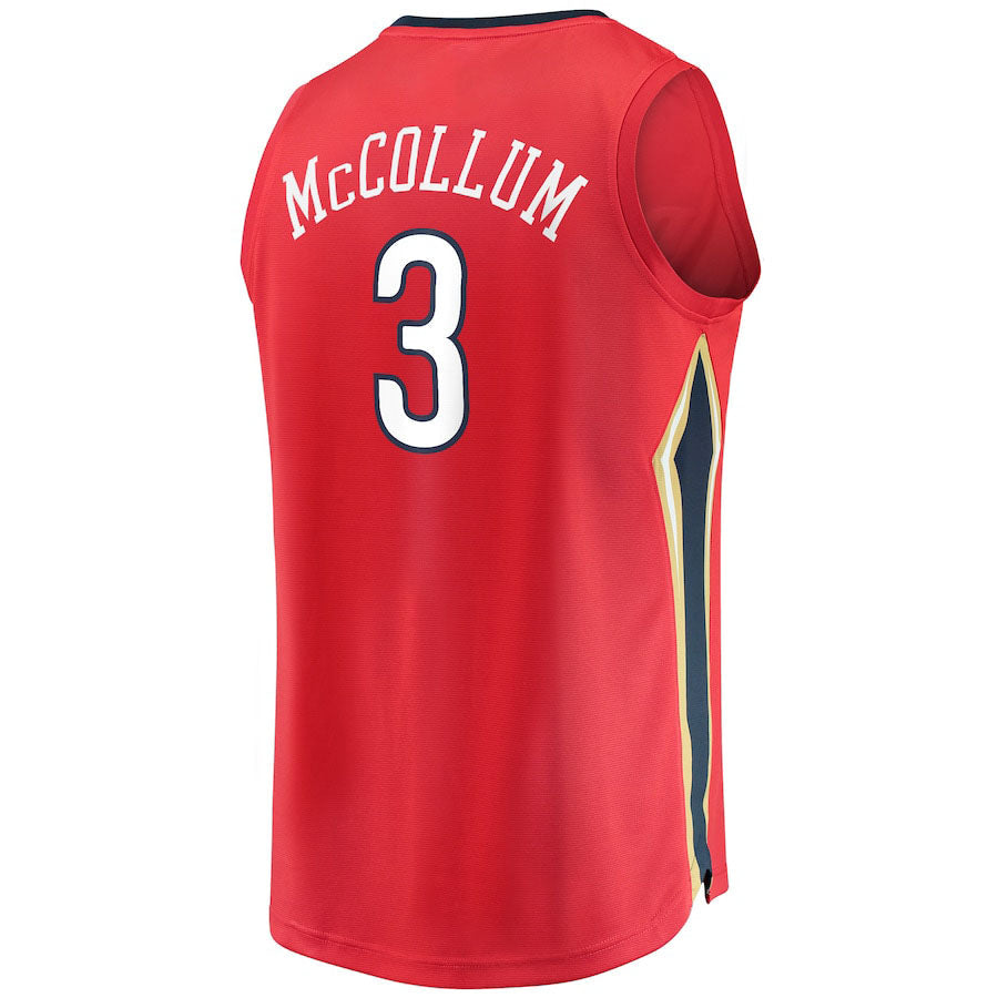 Custom #3 Red 2022 NOP Basketball Shirt Top