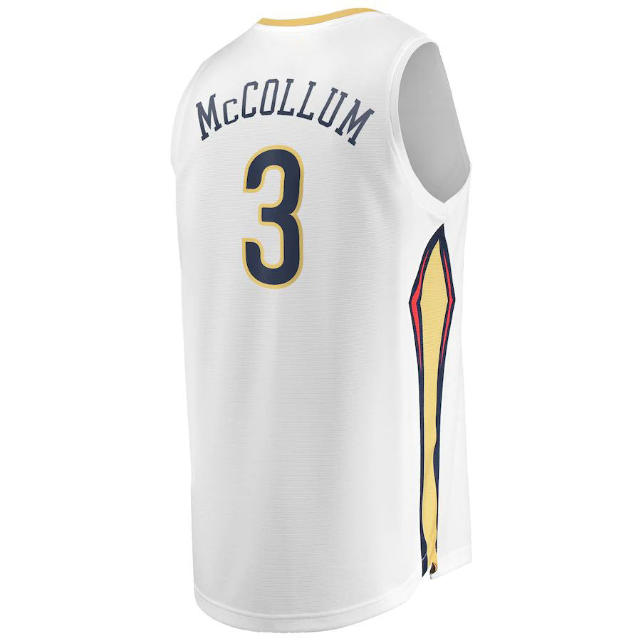 Custom #3 White 2022 NOP Basketball Shirt Top