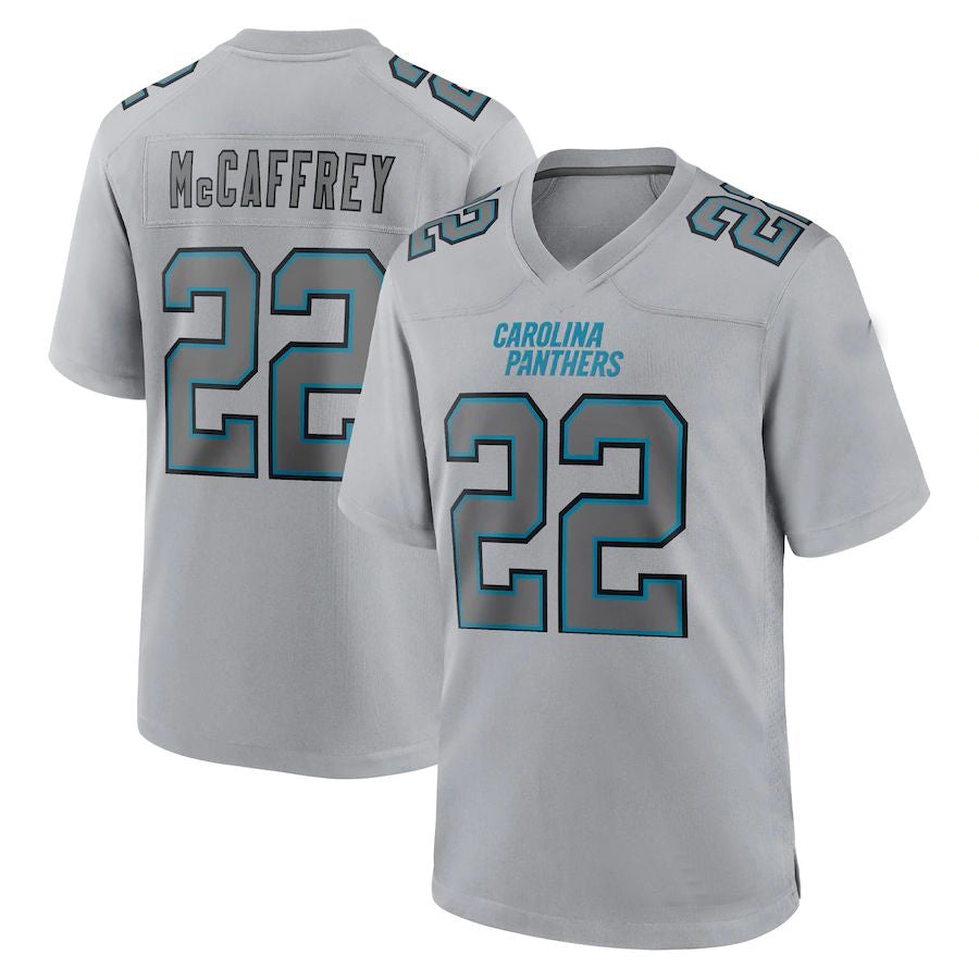 Custom #22 Gray CAR Football Shirt Top