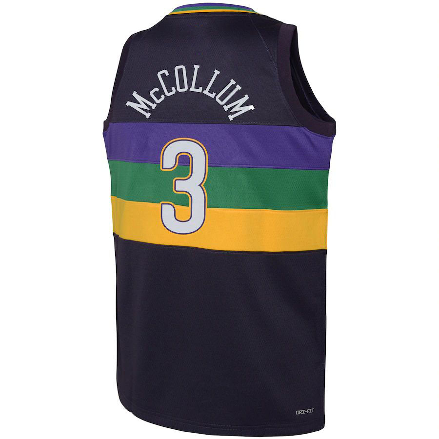 Custom #3 Purple NOP Basketball Shirt Top