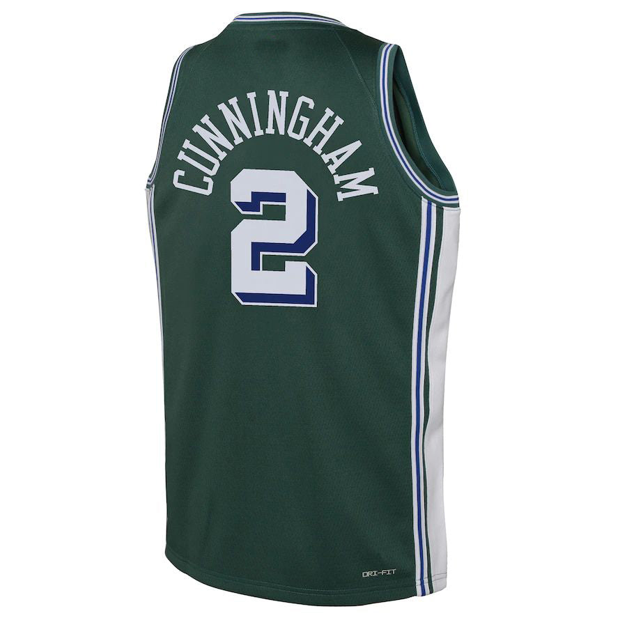 Custom #2 Green 2022 DET Basketball Shirt Top