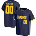 Custom Navy Baseball Shirt Top
