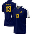 Custom #13 Navy College Shirt Top