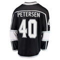 Custom #40 Black LAK Hockey Shirt Top