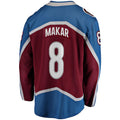 Custom #8 Burgundy 2022 Stanley Cup COL Hockey Shirt Top