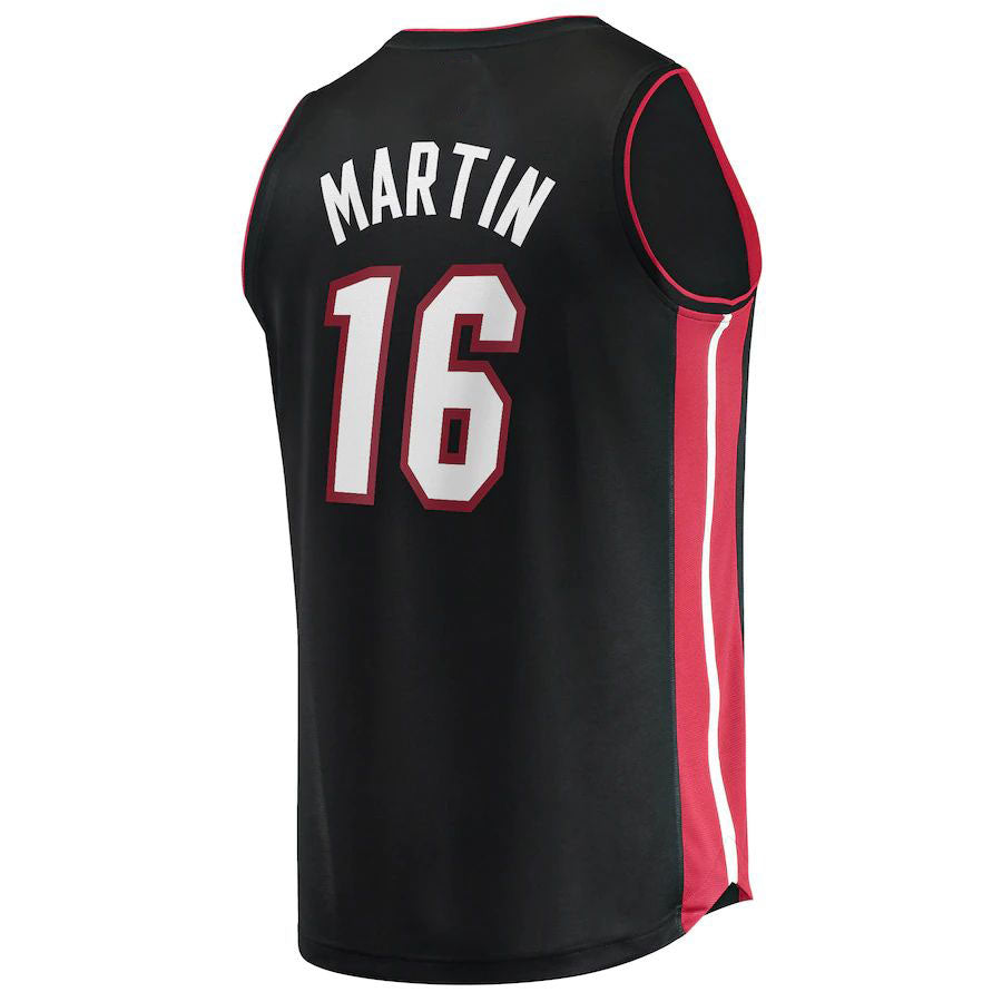 Custom #16 Black 2021 MIA Basketball Shirt Top