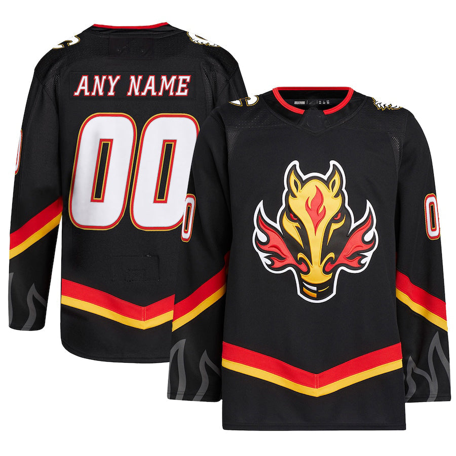 Custom Black CGY Hockey Shirt Top