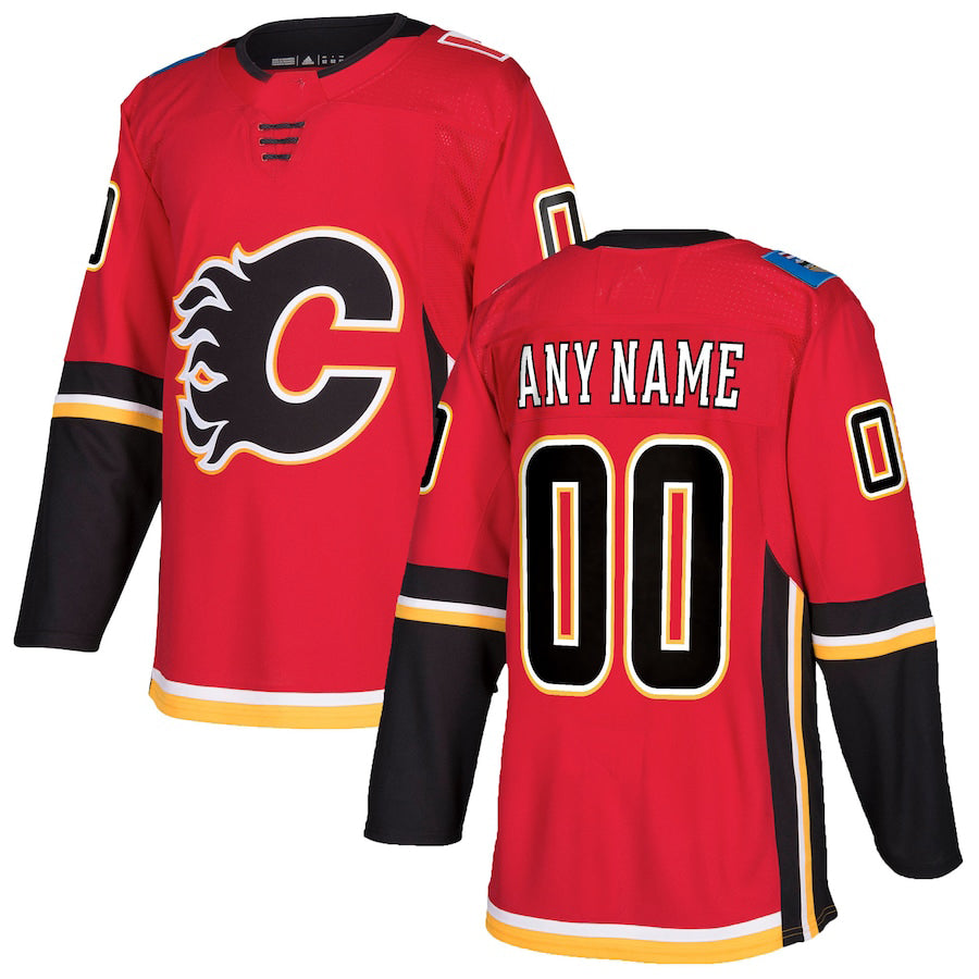 Custom Red CGY Hockey Shirt Top