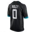 Custom #0 Black JAX Football Shirt Top