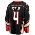 Custom #4 Black Hockey Shirt Top