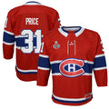 Custom #31 Red 2021 Stanley Cup MTL Hockey Shirt Top