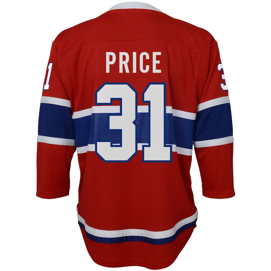 Custom #31 Red MTL Hockey Shirt Top