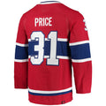 Custom #31 Red MTL Hockey Shirt Top