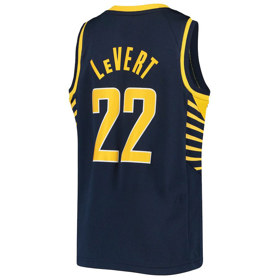 Custom #22 Navy 2020 IND Basketball Shirt Top