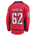 Custom #62 Red WSH Hockey Shirt Top