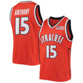 Custom #15 Orange Retro Basketball Shirt Top