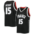 Custom #15 Black Retro Basketball Shirt Top