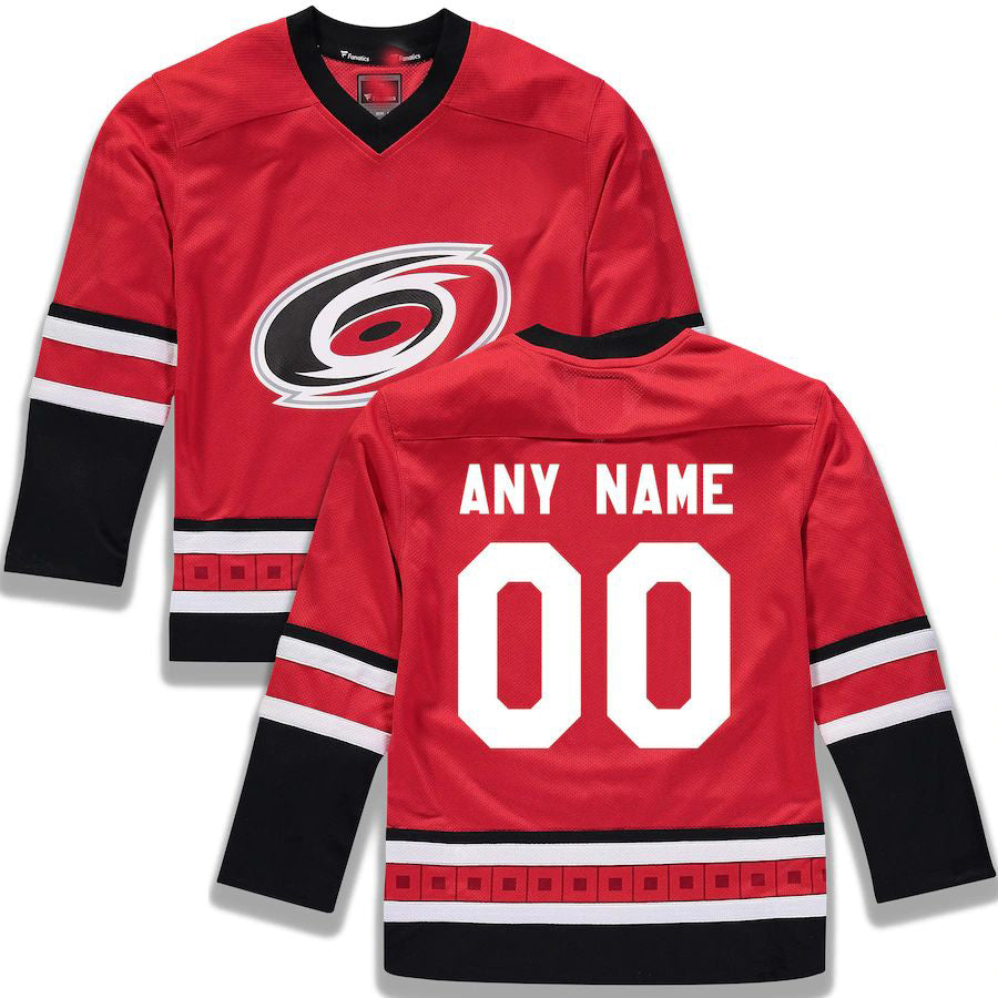 Custom Red CAR Hockey Shirt Top