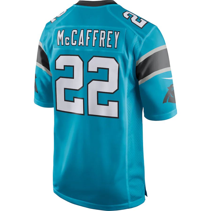 Custom #22 Blue CAR Football Shirt Top
