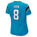 Custom #8 Blue CAR Football Shirt Top