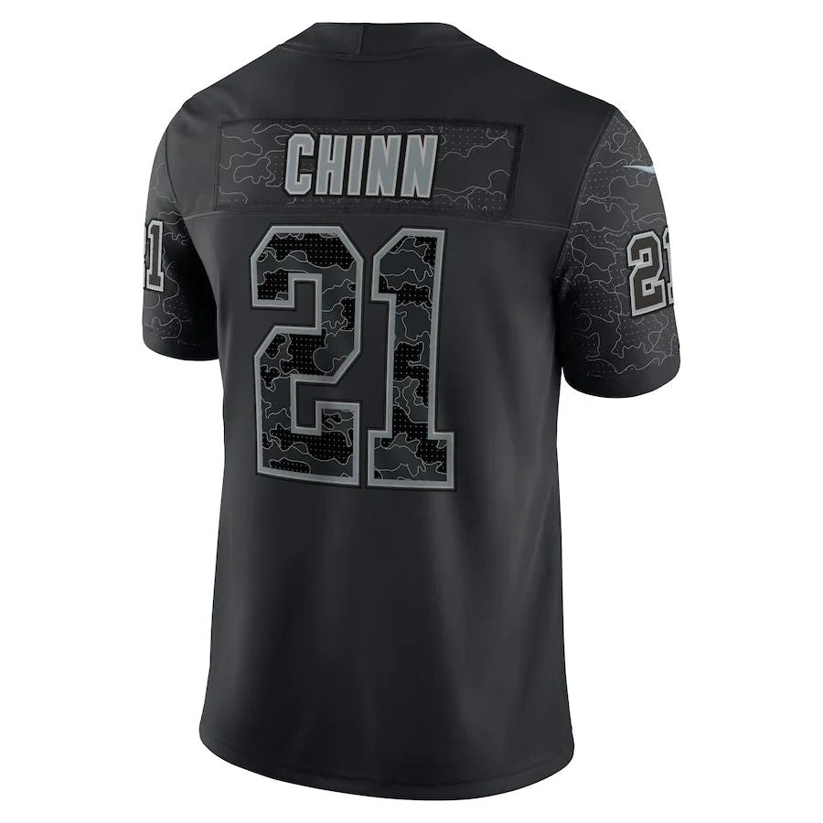Custom #21 Black CAR Football Shirt Top