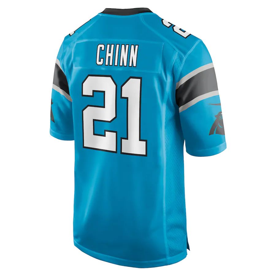 Custom #21 Blue CAR Football Shirt Top