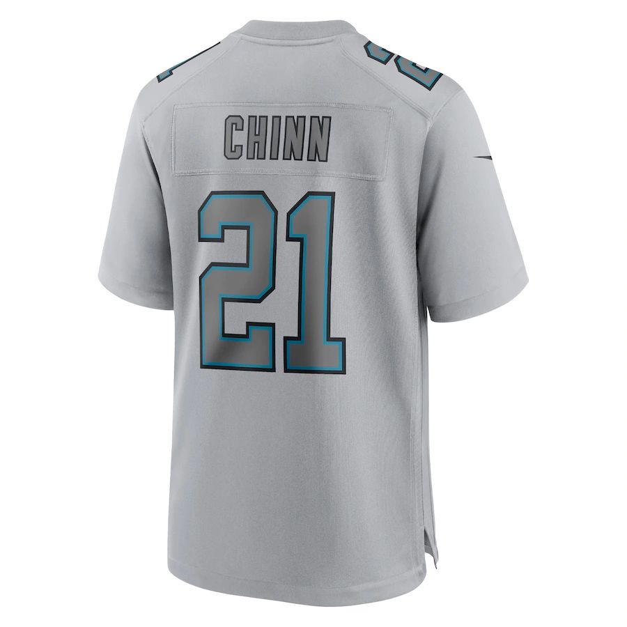 Custom #21 Gray CAR Football Shirt Top