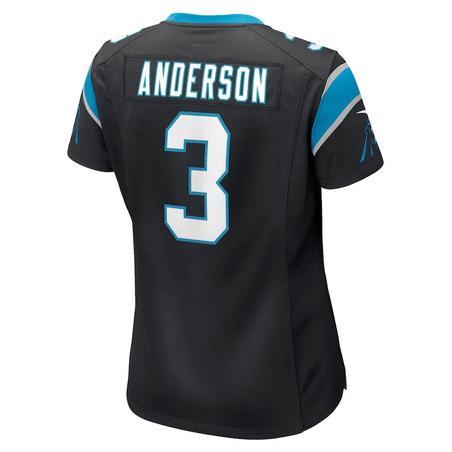 Custom #3 Black CAR Football Shirt Top