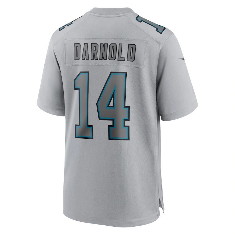 Custom #14 Gray CAR Football Shirt Top