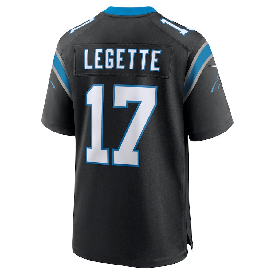 Custom #17 Black 2024 CAR Football Shirt Top