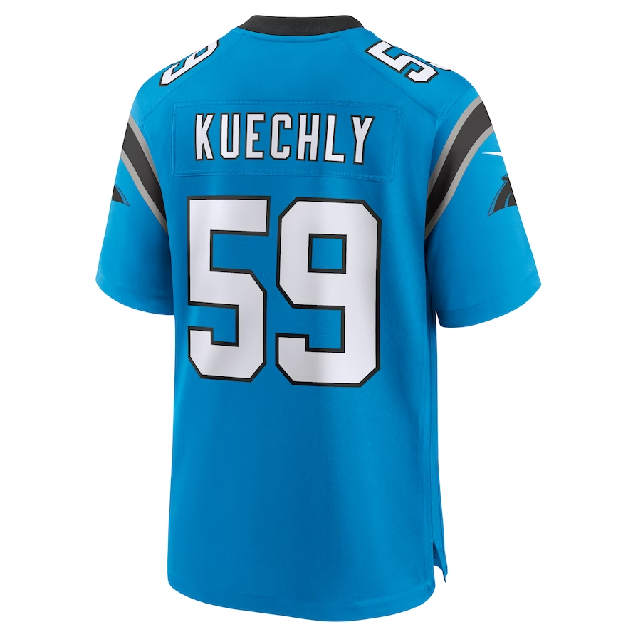 Custom #59 Blue CAR Football Shirt Top