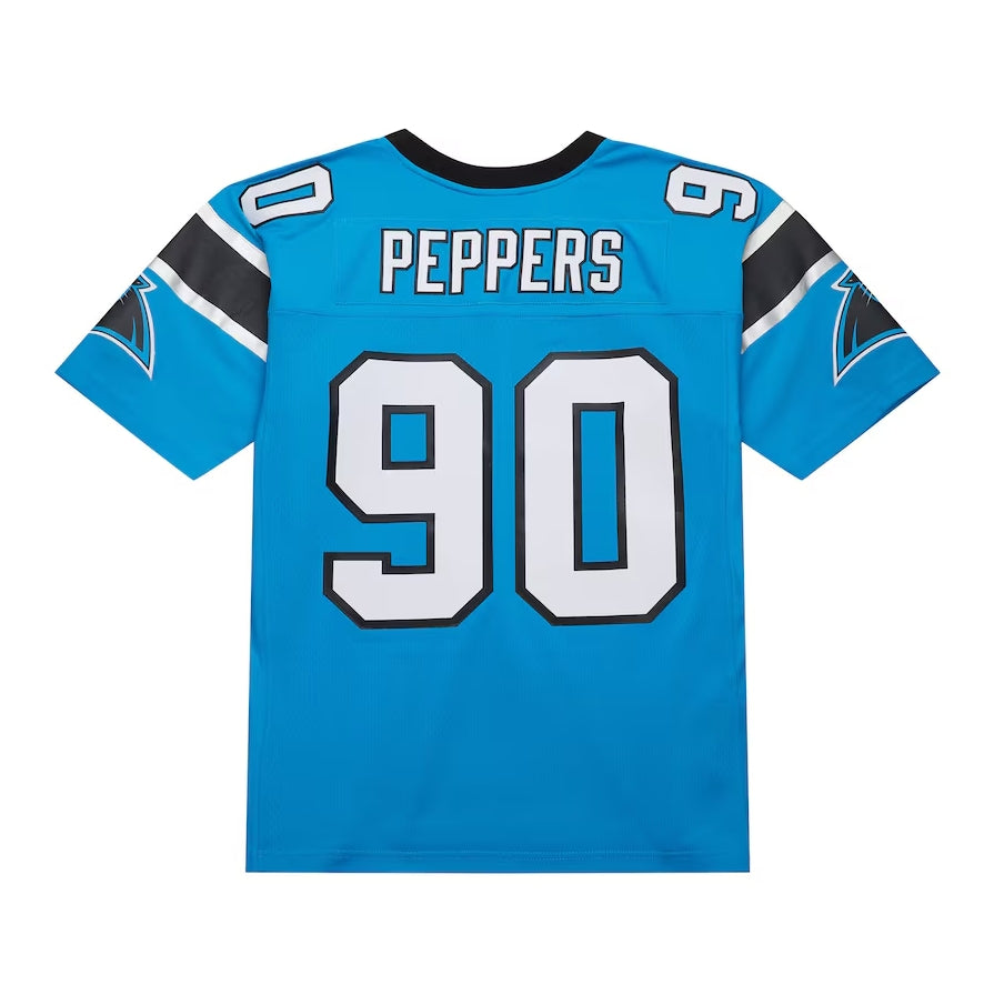 Custom #90 Blue CAR Football Shirt Top