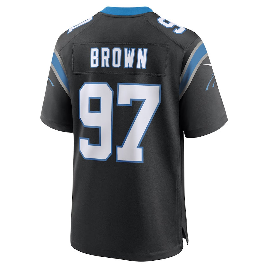 Custom #97 Black CAR Football Shirt Top