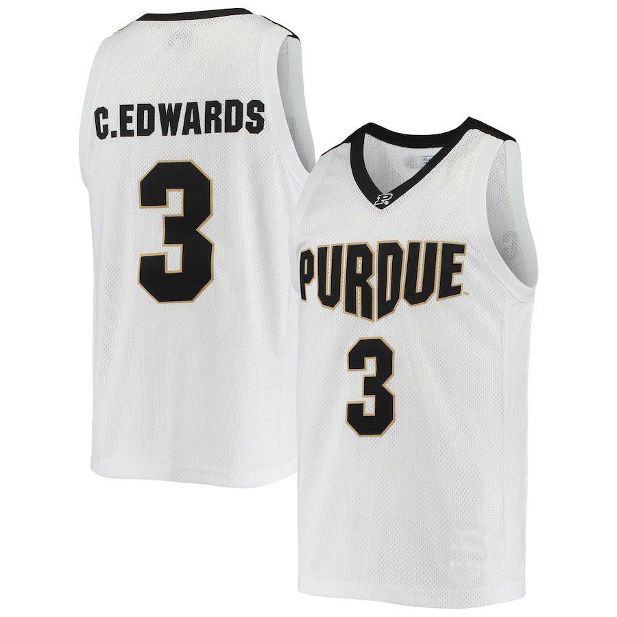Custom #3 White Retro Basketball Shirt Top