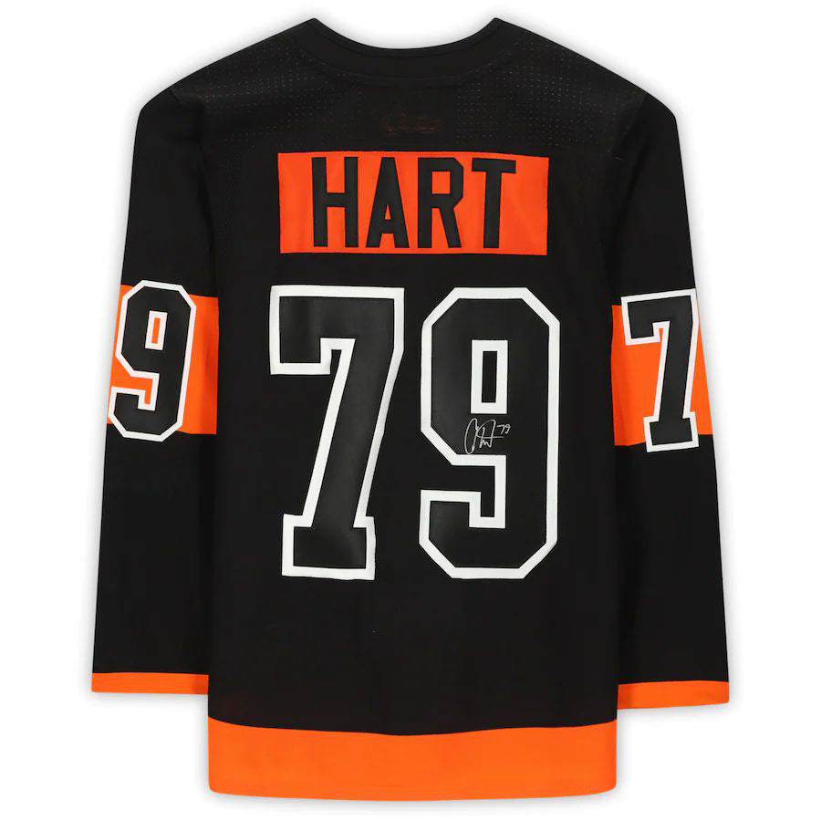 Custom #79 Black PHI Hockey Shirt Top