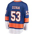 Custom #53 NYI Hockey Shirt Top