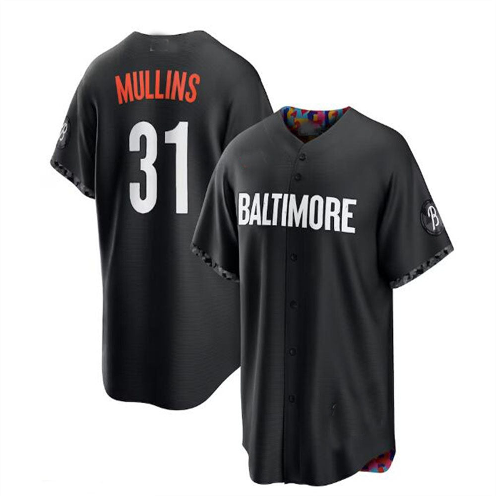 Custom #31 Black 2023 City Connect BAL Baseball Shirt Top