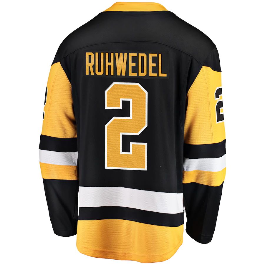 Custom #2 Black PIT Hockey Shirt Top