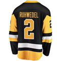 Custom #2 Black PIT Hockey Shirt Top