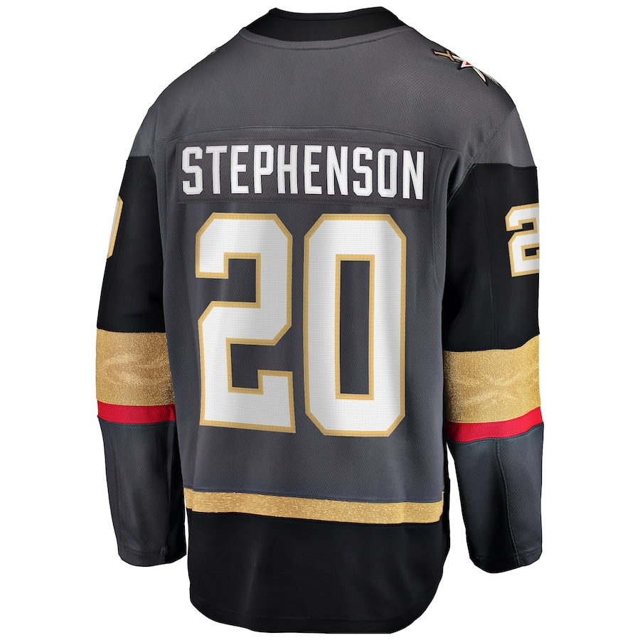 Custom #20 Gray VGK Hockey Shirt Top