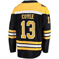 Custom #13 Black BOS Hockey Shirt Top